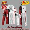 Nike White And Red Personalized Name 3d Hooide And Long Pant V02