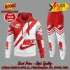 Nike White And Red Personalized Name 3d Hooide And Long Pant V04