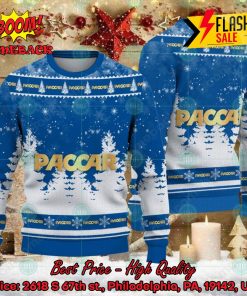 Paccar Big Logo Santa Hat Ugly Christmas Sweater