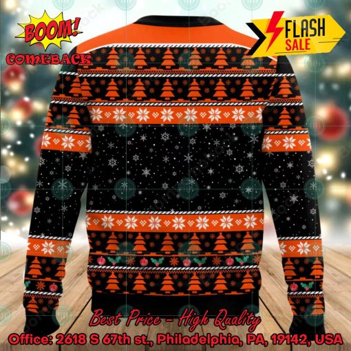 Philadelphia Flyers Sneaky Grinch Ugly Christmas Sweater