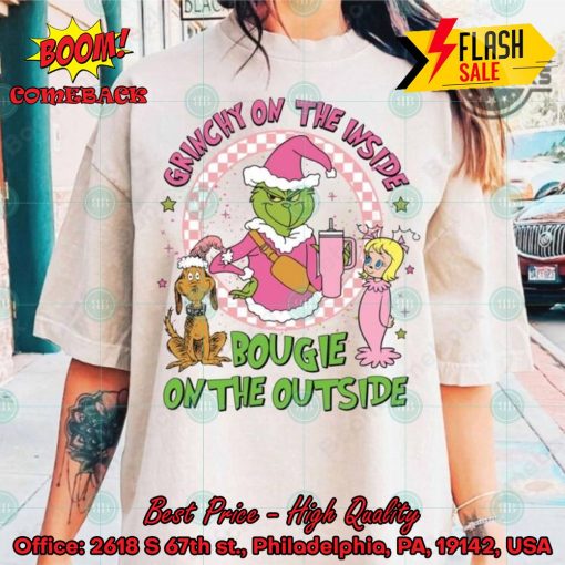 Pink Grinch Sweatshirt T-shirt