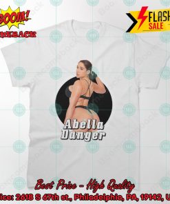 Pornhub Abella Danger Black Lingerie Big Ass T-shirt