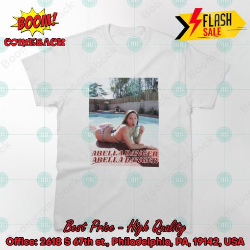 Pornhub Abella Danger Posing By The Pool T-shirt