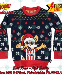 PSV Eindhoven Mascot Christmas Jumper