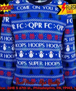 Queens Park Rangers FC Come On You R’S Christmas Jumper