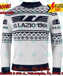 S.S Lazio 1900 White Christmas Jumper