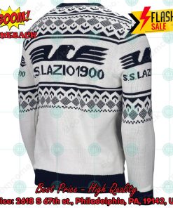 S.S Lazio 1900 White Christmas Jumper