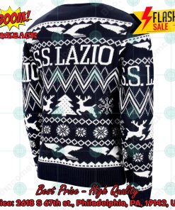 S.S Lazio Black Christmas Jumper