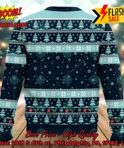 Seattle Kraken Sneaky Grinch Ugly Christmas Sweater