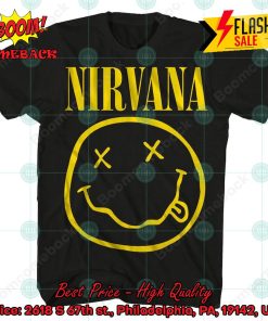 Smiley Face Nirvana T-shirt