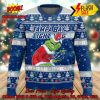 Toronto Maple Leafs Sneaky Grinch Ugly Christmas Sweater