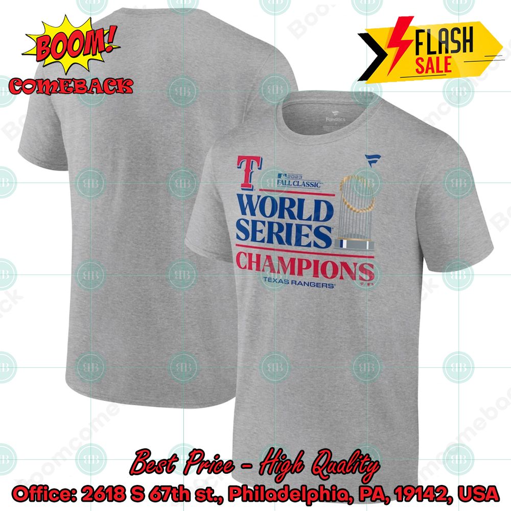 Texas Rangers 2023 World Series Champions Shirt