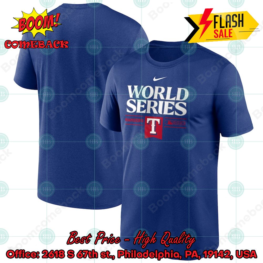 Texas Rangers Nike 2023 World Series Champions T-shirt