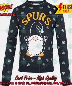 Tottenham Hotspur Gnome Snowflake Christmas Jumper