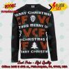 NFL Arizona Cardinals Sexy Girl Merry Kissmyass Ugly Christmas Sweater