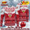 Union Berlin Stadium Personalized Name Ugly Christmas Sweater