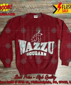 Washington State Cougars WSU Wazzu Sweatshirt
