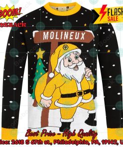 Wolverhampton Wanderers Santa Molineux Christmas Jumper