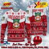 Walsall FC Big Logo Personalized Name Ugly Christmas Sweater