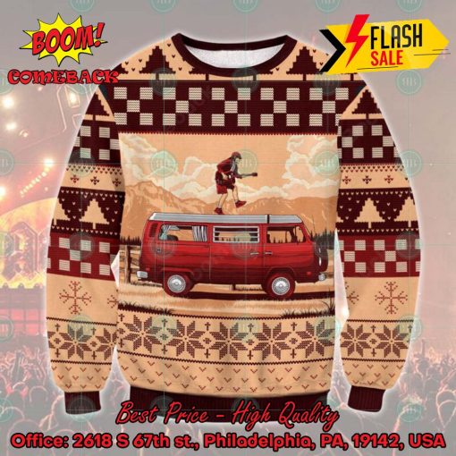 ACDC Campervan Ugly Christmas Sweater