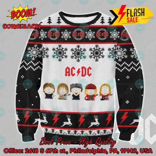 ACDC Chibi Ugly Christmas Sweater