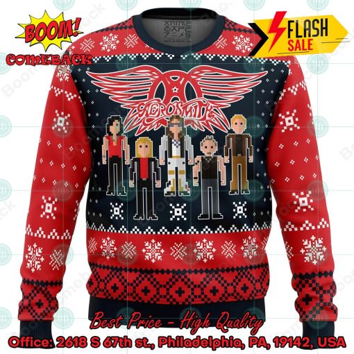 Aerosmith Ugly Christmas Sweater