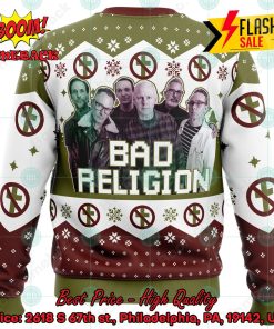Bad Religion Punkk Rock Band Ugly Christmas Sweater
