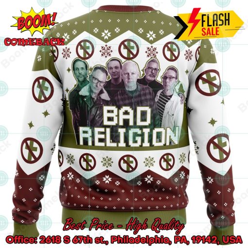 Bad Religion Punkk Rock Band Ugly Christmas Sweater