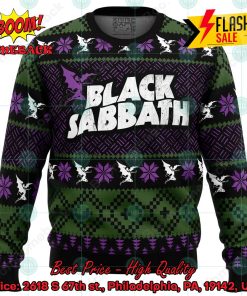 Black Sabbath Heavy Metal Band Ugly Christmas Sweater