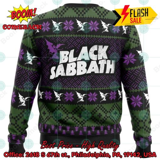 Black Sabbath Heavy Metal Band Ugly Christmas Sweater
