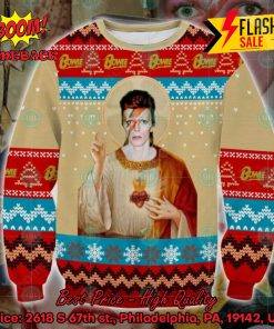 David Bowie Saint Ugly Christmas Sweater