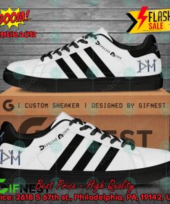 Depeche Mode Black Stripes Style 4 Adidas Stan Smith Shoes