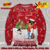 Elvis Presley Reindeer Candy Cane Ugly Christmas Sweater
