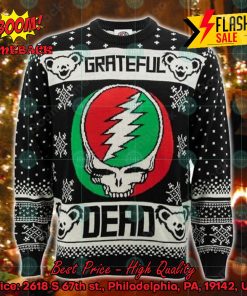 Grateful Dead Big Logo Ugly Christmas Sweater