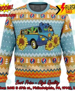 Grateful Dead Bus Ugly Christmas Sweater