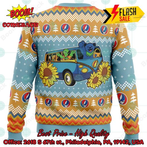 Grateful Dead Bus Ugly Christmas Sweater