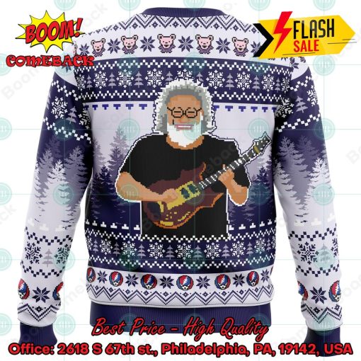 Grateful Dead Jerry Garcia Ugly Christmas Sweater