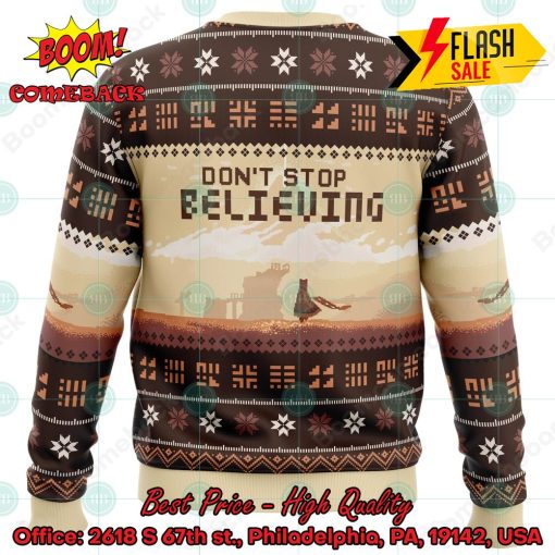 Journey Rock Band Don’t Stop Believing Ugly Christmas Sweater