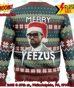 Kanye West Merry Yeezus Ugly Christmas Sweater
