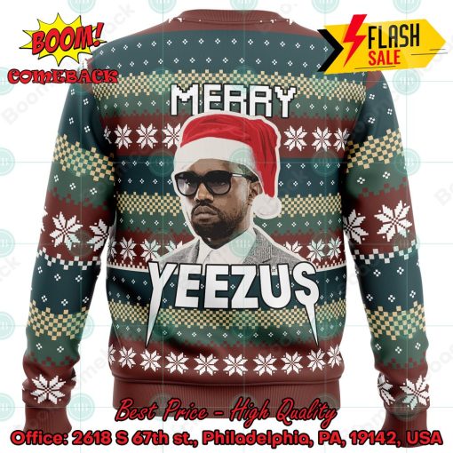 Kanye West Merry Yeezus Ugly Christmas Sweater