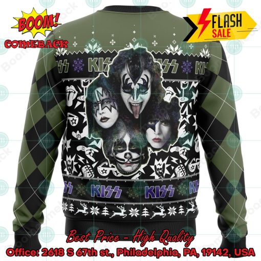 Kiss Rock Band Ugly Christmas Sweater