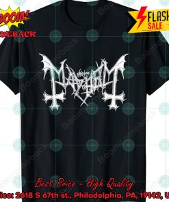 Mayhem Black Metal Band T-shirt