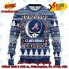 MLB Atlanta Braves Grinch And Max Ugly Christmas Sweater