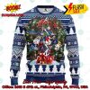 MLB Atlanta Braves Mickey Mouse Ho Ho Ho Ugly Christmas Sweater