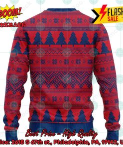 MLB Atlanta Braves Minions Christmas Circle Ugly Christmas Sweater