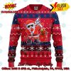 MLB Atlanta Braves Santa Claus Christmas Decorations Ugly Christmas Sweater