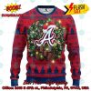 MLB Atlanta Braves Skull Flower Ugly Christmas Sweater