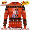 MLB Baltimore Orioles Minions Christmas Circle Ugly Christmas Sweater