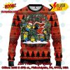 MLB Baltimore Orioles Pug Candy Cane Ugly Christmas Sweater
