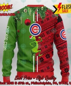 mlb chicago cubs grinch and max ugly christmas sweater 2 a4qHQ